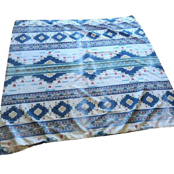 🛍️Western Aztec Southwest Shower Curtain 80s 90s Design - Picture 1 of 1